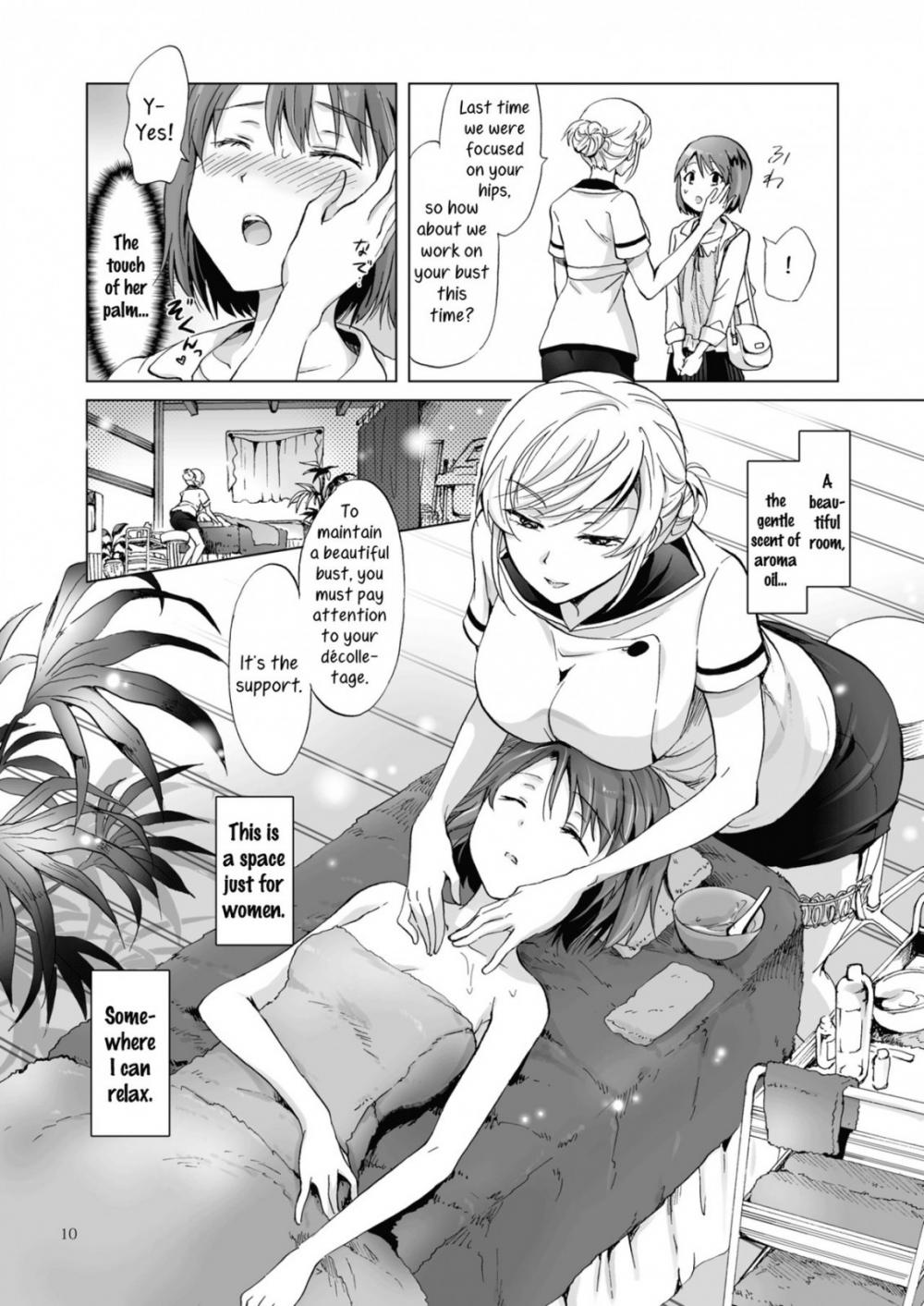 Hentai Manga Comic-Secret Yuri Salon, Friends Course-Read-9